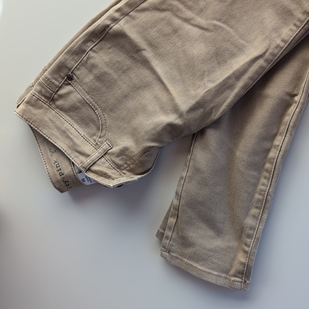 Celebrity pink women's size 0 short tan pants